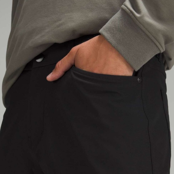 Lululemon ABC Slim-Fit Pant Warpstreme Black Size 34 - Picture 5 of 10